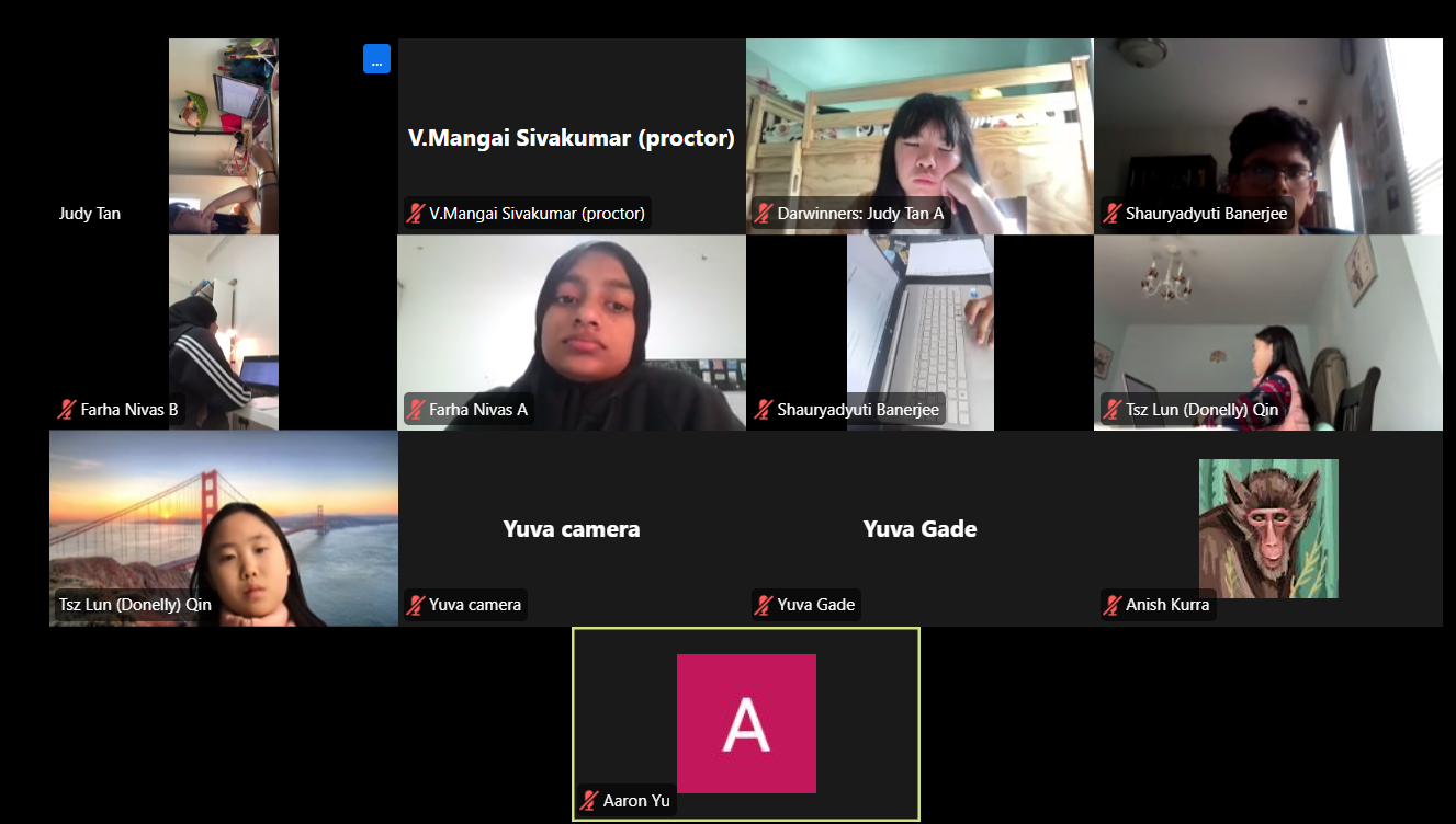 BioLeague participants collaborating